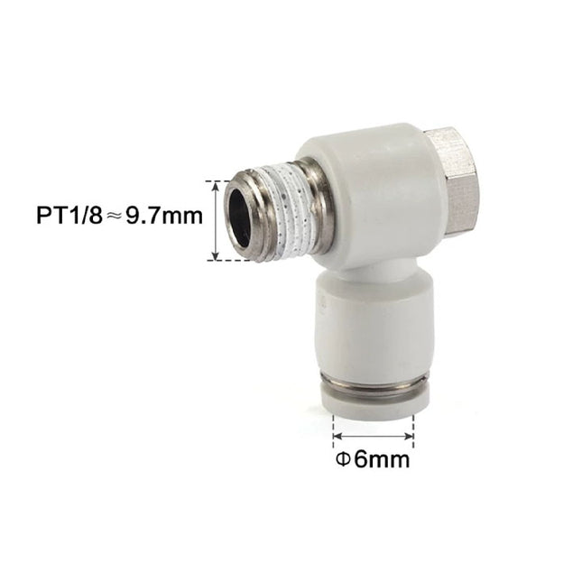 Airtac PH: Push Lock Fitting. Universal Male Elbow - PH601