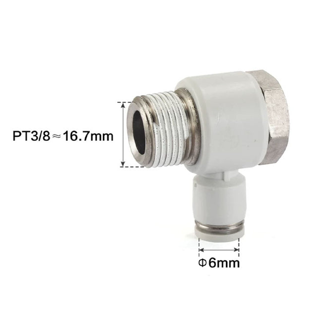 Airtac PH: Accessories--One-touch fittings(stainless steel) - PH603D-S