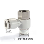 Airtac PHF: Accessories--One-touch fittings(stainless steel) - PHF1003-S