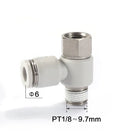 Airtac PHF: Accessories--One-touch fittings(stainless steel) - PHF601-S