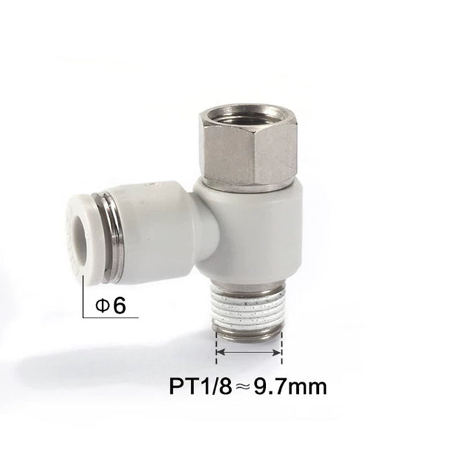 Airtac PHF: Accessories--One-touch fittings(stainless steel) - PHF601-S