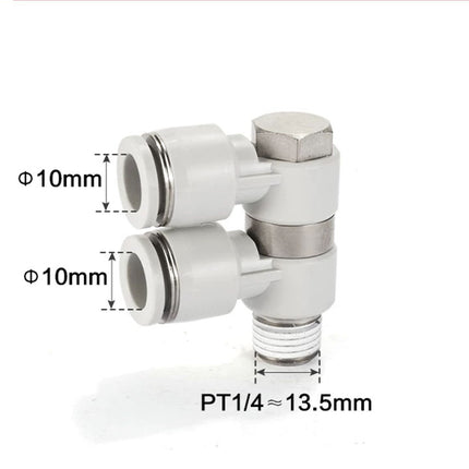 Airtac PHW: Push Lock Fitting. Double Universal Male Elbow - PHW1002