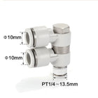 Airtac PHW: Push Lock Fitting. Double Universal Male Elbow - PHW1002
