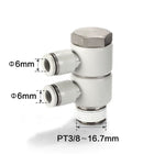 Airtac PHW: Push Lock Fitting. Double Universal Male Elbow - PHW603D