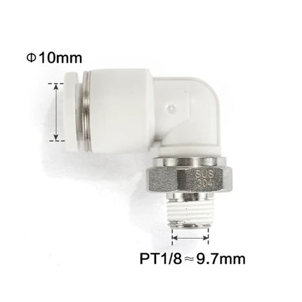 Airtac PL: Accessories--One-touch fittings(stainless steel) - PL1001D-S