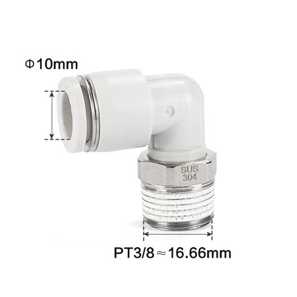 Airtac PL: Accessories--One-touch fittings(stainless steel) - PL1003-S