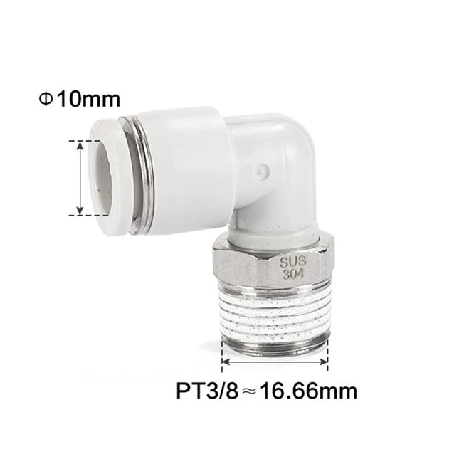 Airtac PL: Accessories--One-touch fittings(stainless steel) - PL1003-S