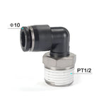 Airtac PL: Push Lock Fitting. Male Elbow - PL1004D