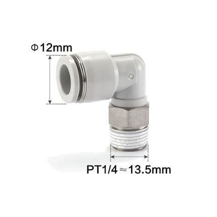 Airtac PL: Push Lock Fitting. Male Elbow - PL1202