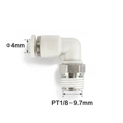 Airtac PL: Push Lock Fitting. Male Elbow - PL401D