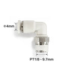 Airtac PL: Push Lock Fitting. Male Elbow - PL401D