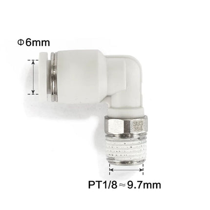 Airtac PL: Accessories--One-touch fittings(stainless steel) - PL601-S