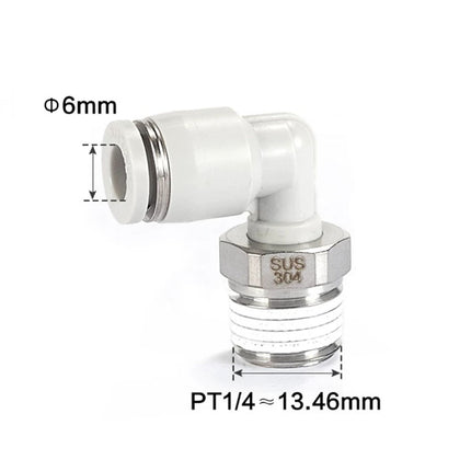 Airtac PL: Accessories--One-touch fittings(stainless steel) - PL602-S