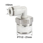 Airtac PL: Accessories--One-touch fittings(stainless steel) - PL604-S