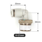 Airtac PL: Push Lock Fitting. Male Elbow - PL604