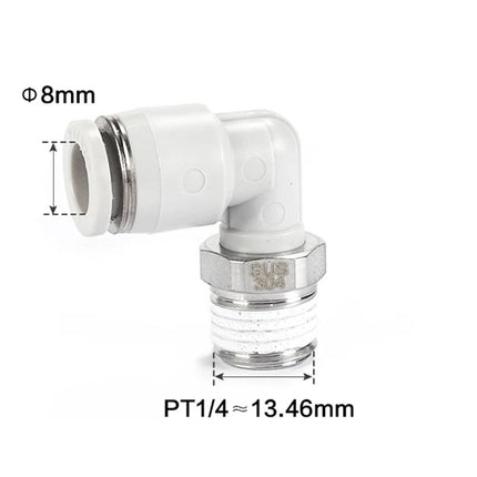 Airtac PL: Accessories--One-touch fittings(stainless steel) - PL802D-S