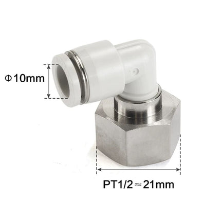 Airtac PLF: Push Lock Fitting. Female Elbow - PLF1004D