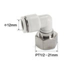 Airtac PLF: Push Lock Fitting. Female Elbow - PLF1204D