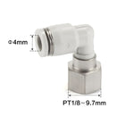 Airtac PLF: Push Lock Fitting. Female Elbow - PLF401