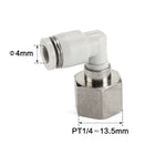 Airtac PLF: Push Lock Fitting. Female Elbow - PLF402