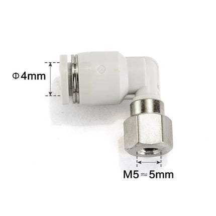 Airtac PLF: Push Lock Fitting. Female Elbow - PLF4M5D