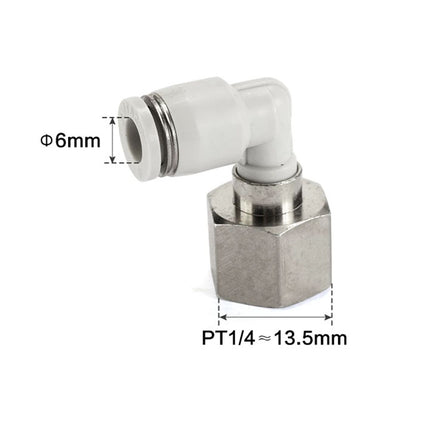 Airtac PLF: Push Lock Fitting. Female Elbow - PLF602
