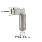 Airtac PLL: Push Lock Fitting. Extended Male Elbow - PLL1001