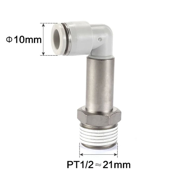 Airtac PLL: Accessories--One-touch fittings(stainless steel) - PLL1004D-S