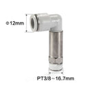 Airtac PLL: Accessories--One-touch fittings(stainless steel) - PLL1203D-S