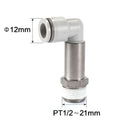 Airtac PLL: Accessories--One-touch fittings(stainless steel) - PLL1204-S