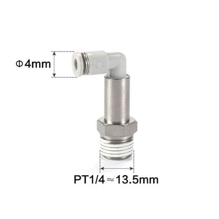 Airtac PLL: Accessories--One-touch fittings(stainless steel) - PLL402-S