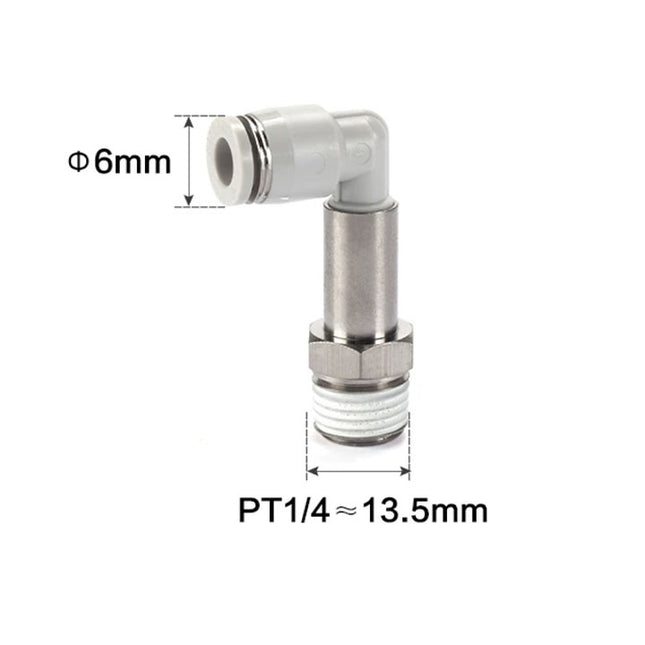 Airtac PLL: Accessories--One-touch fittings(stainless steel) - PLL602-S