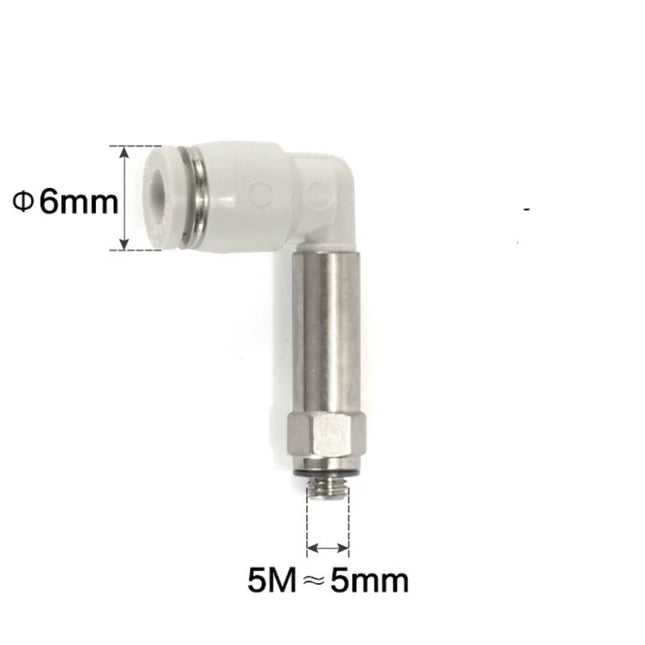 Airtac PLL: Accessories--One-touch fittings(stainless steel) - PLL6M5-S