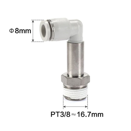 Airtac PLL: Accessories--One-touch fittings(stainless steel) - PLL803-S