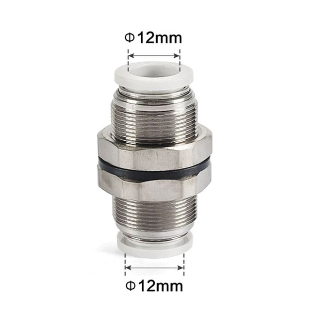Airtac PM: Push Lock Fitting. Bulkhead Union - PM12
