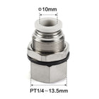 Airtac PMF: Push Lock Fitting. Bulkhead Connector - PMF1002D