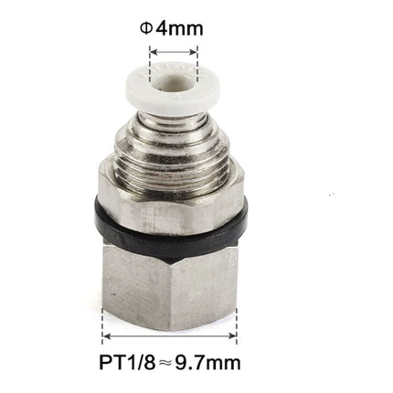 Airtac PMF: Push Lock Fitting. Bulkhead Connector - PMF401D