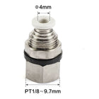 Airtac PMF: Push Lock Fitting. Bulkhead Connector - PMF401D