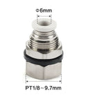 Airtac PMF: Push Lock Fitting. Bulkhead Connector - PMF601D