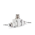 Airtac PSA: Accessories-speed controllers(stainless steel)  - PSA10-S