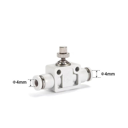 Airtac PSA: Accessories-speed controllers(stainless steel)  - PSA4D-S