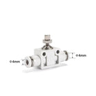 Airtac PSA: Accessories-speed controllers(stainless steel)  - PSA4D-S