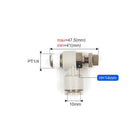 Airtac PSL: Air Flow Control Valve - PSL1002A
