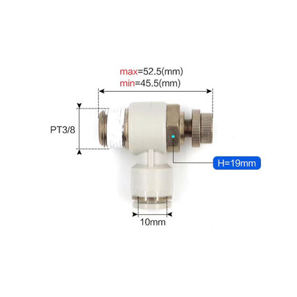 Airtac PSL: Air Flow Control Valve - PSL1003AD