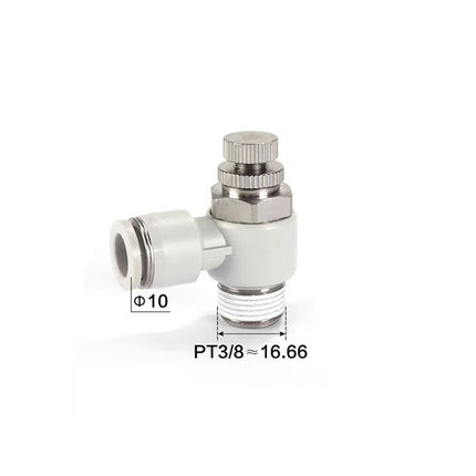 Airtac PSL: Accessories-speed controllers(stainless steel)  - PSL1003BD-S