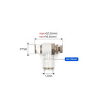 Airtac PSL: Air Flow Control Valve - PSL1203AD