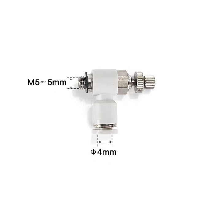 Airtac PSL: Accessories-speed controllers(stainless steel)  - PSL4M5BD-S