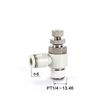 Airtac PSL: Accessories-speed controllers(stainless steel)  - PSL602BD-S