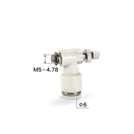 Airtac PSL: Accessories-speed controllers(stainless steel)  - PSL6M5B-S