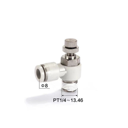 Airtac PSL: Accessories-speed controllers(stainless steel)  - PSL802AD-S